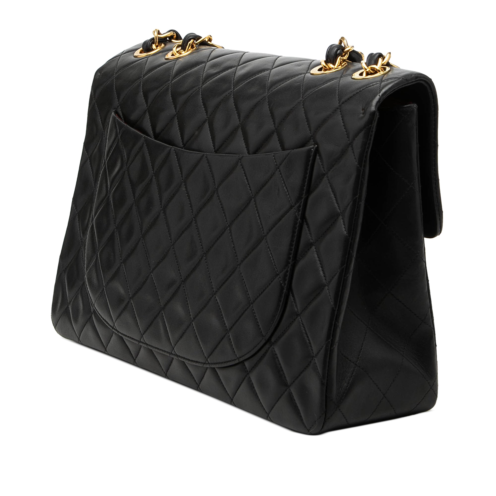 Maxi XL Classic Lambskin Single Flap