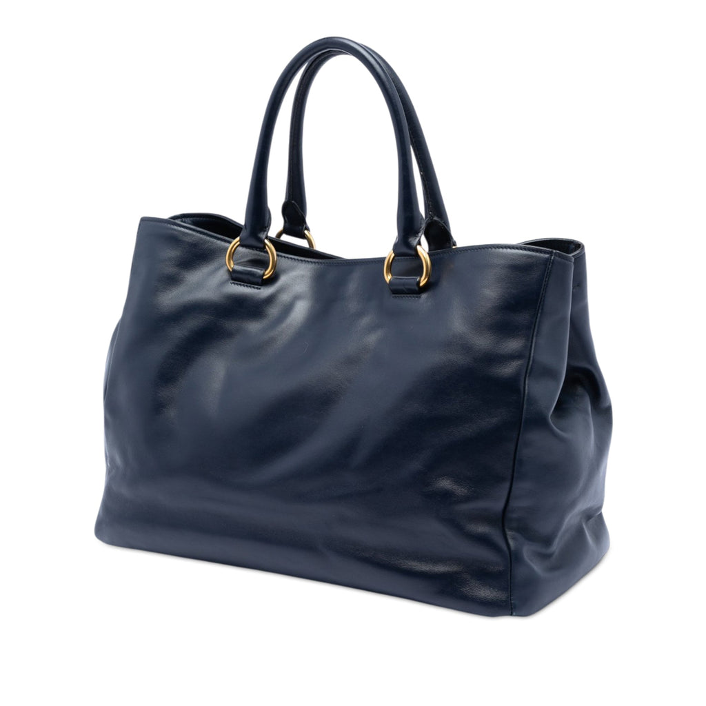 Soft Calfskin Shopping Tote