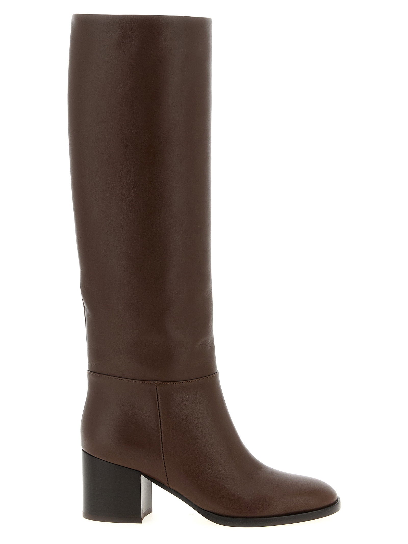 Gianvito Rossi Santiago Boot — Brown
