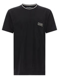 Dolce & Gabbana Logo Patch Pocket T-shirt — Black