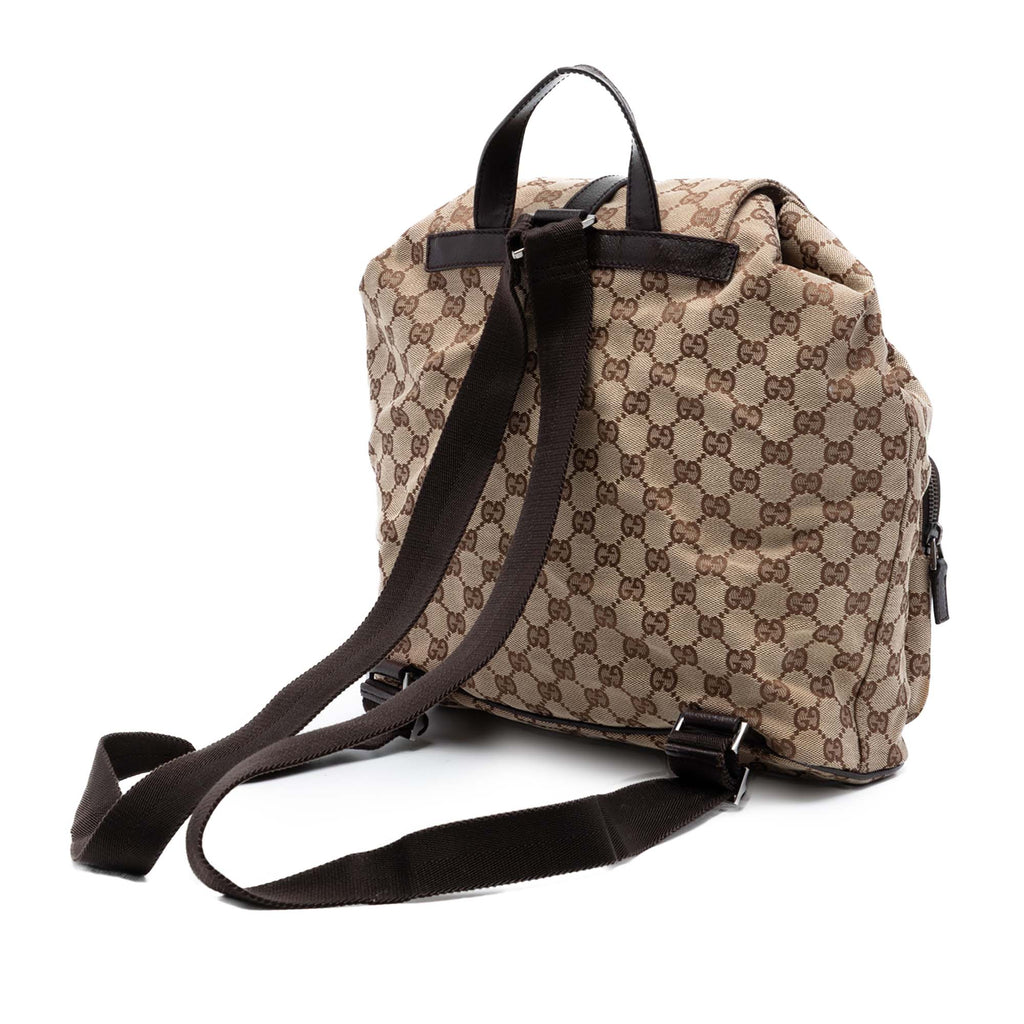 GG Canvas Jackie Backpack