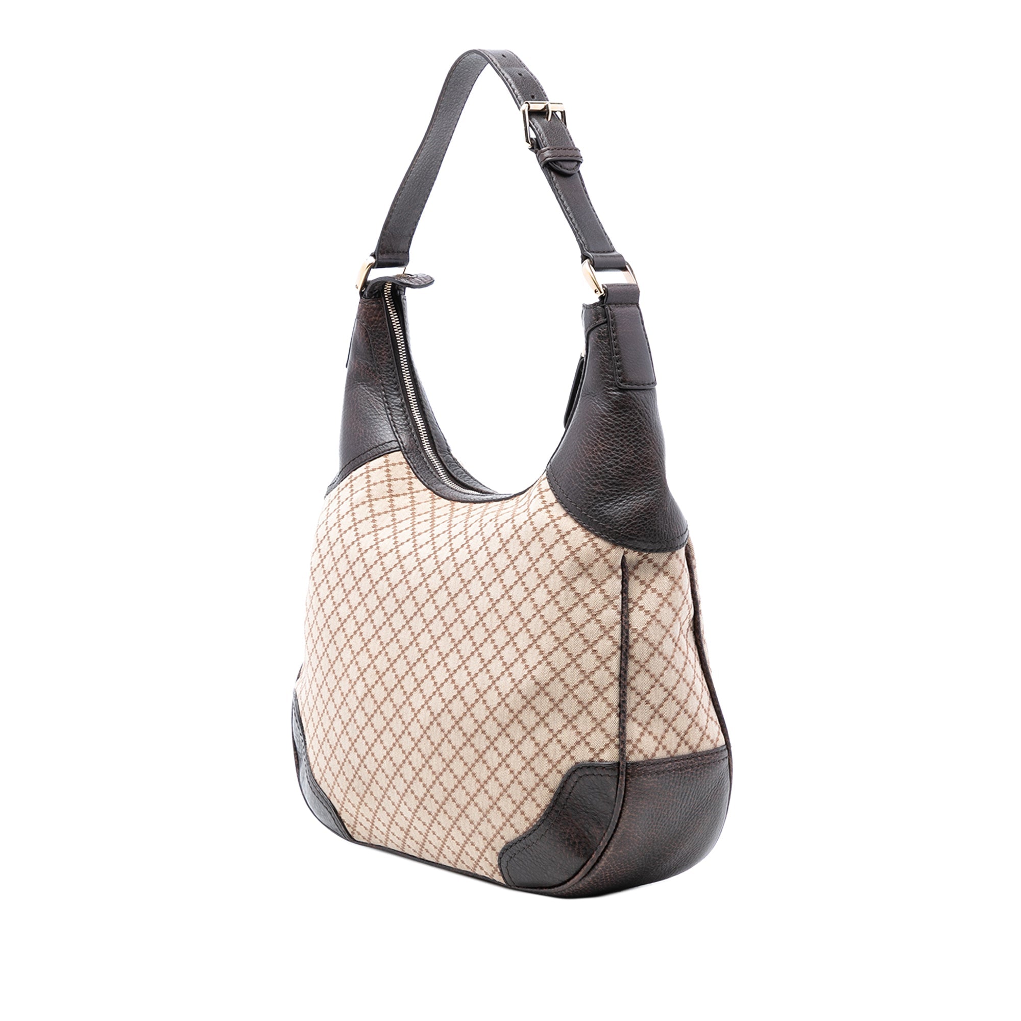 Diamante Canvas Catherine Shoulder Bag
