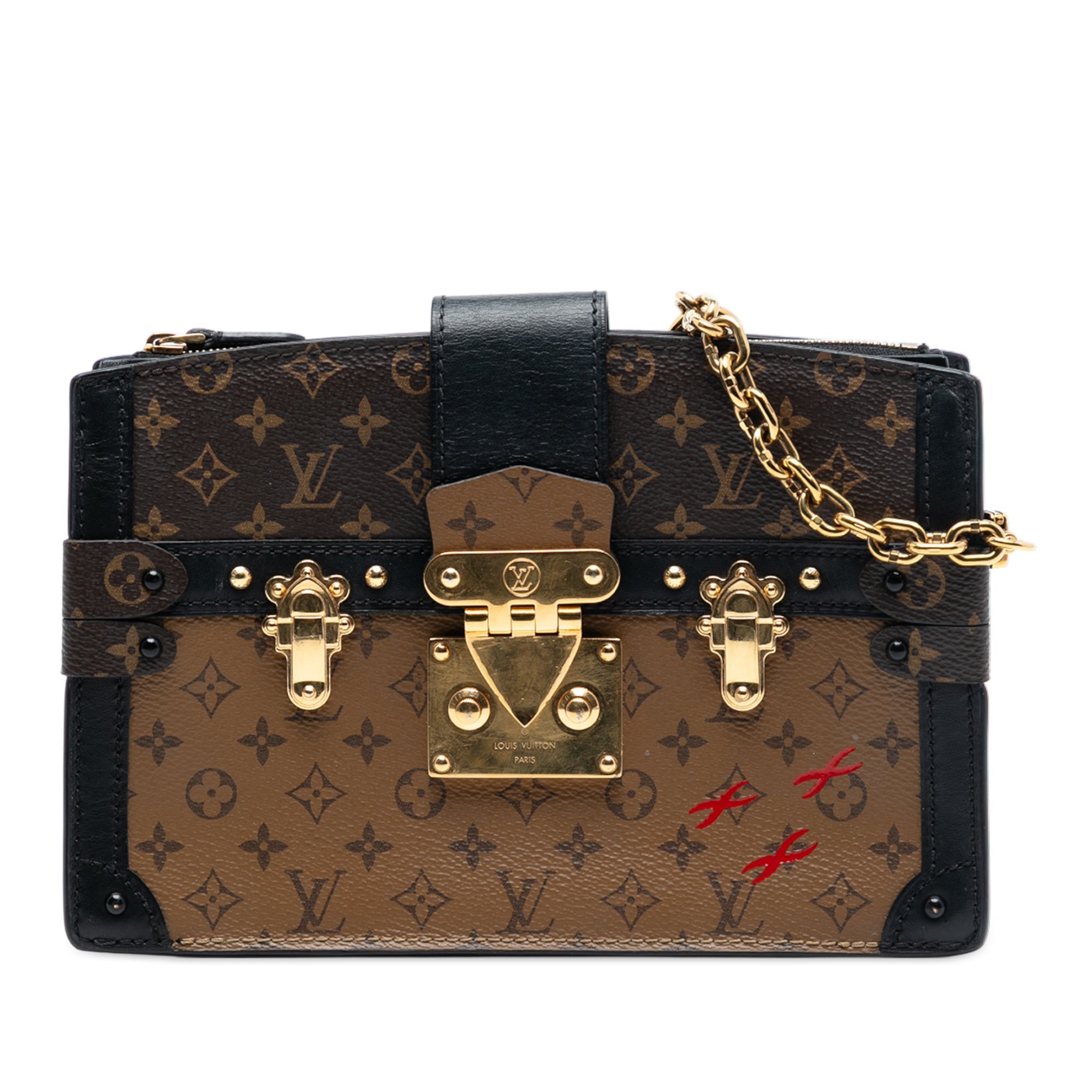 Monogram Reverse Trunk Clutch
