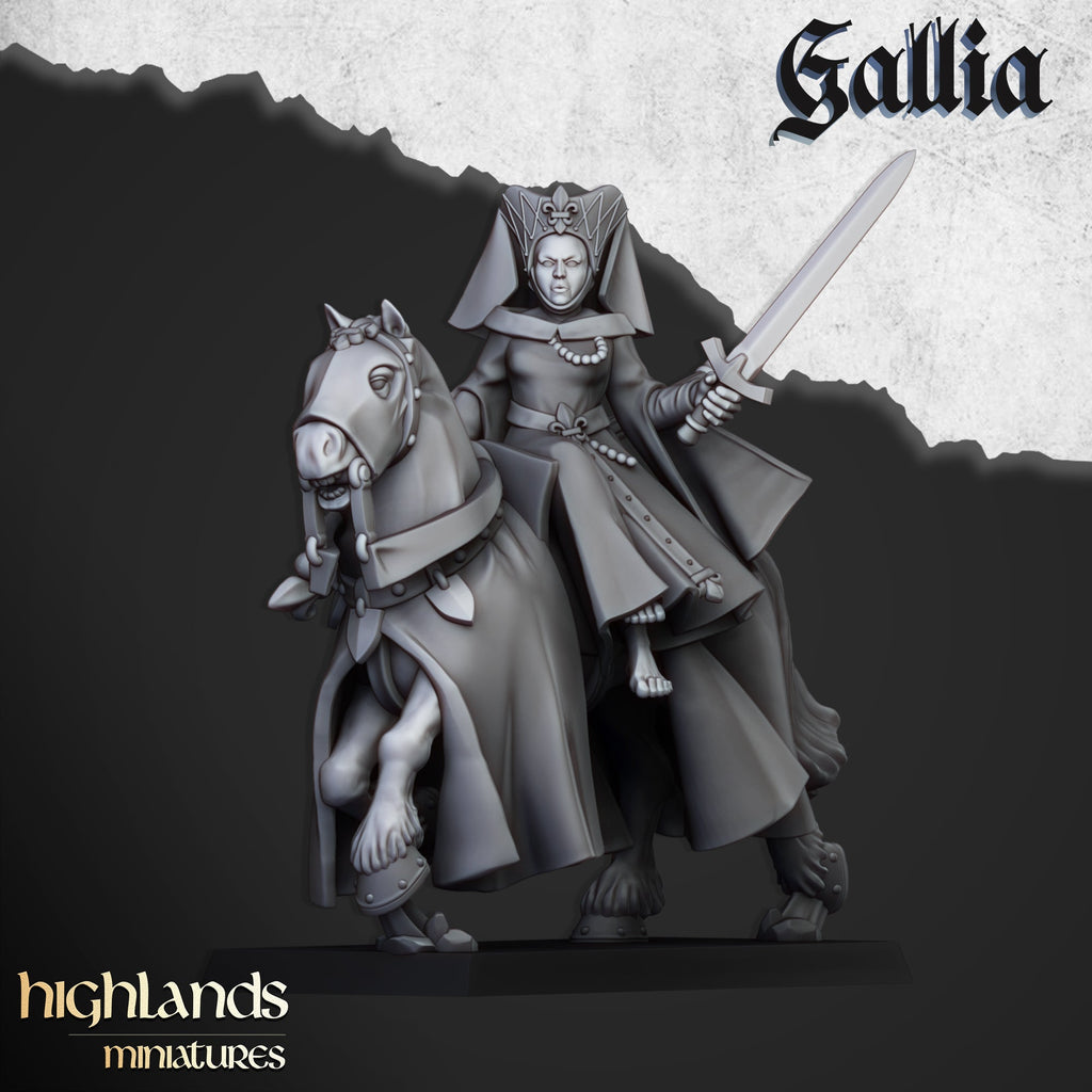 Damsel of Gallia, Highlands Miniatures