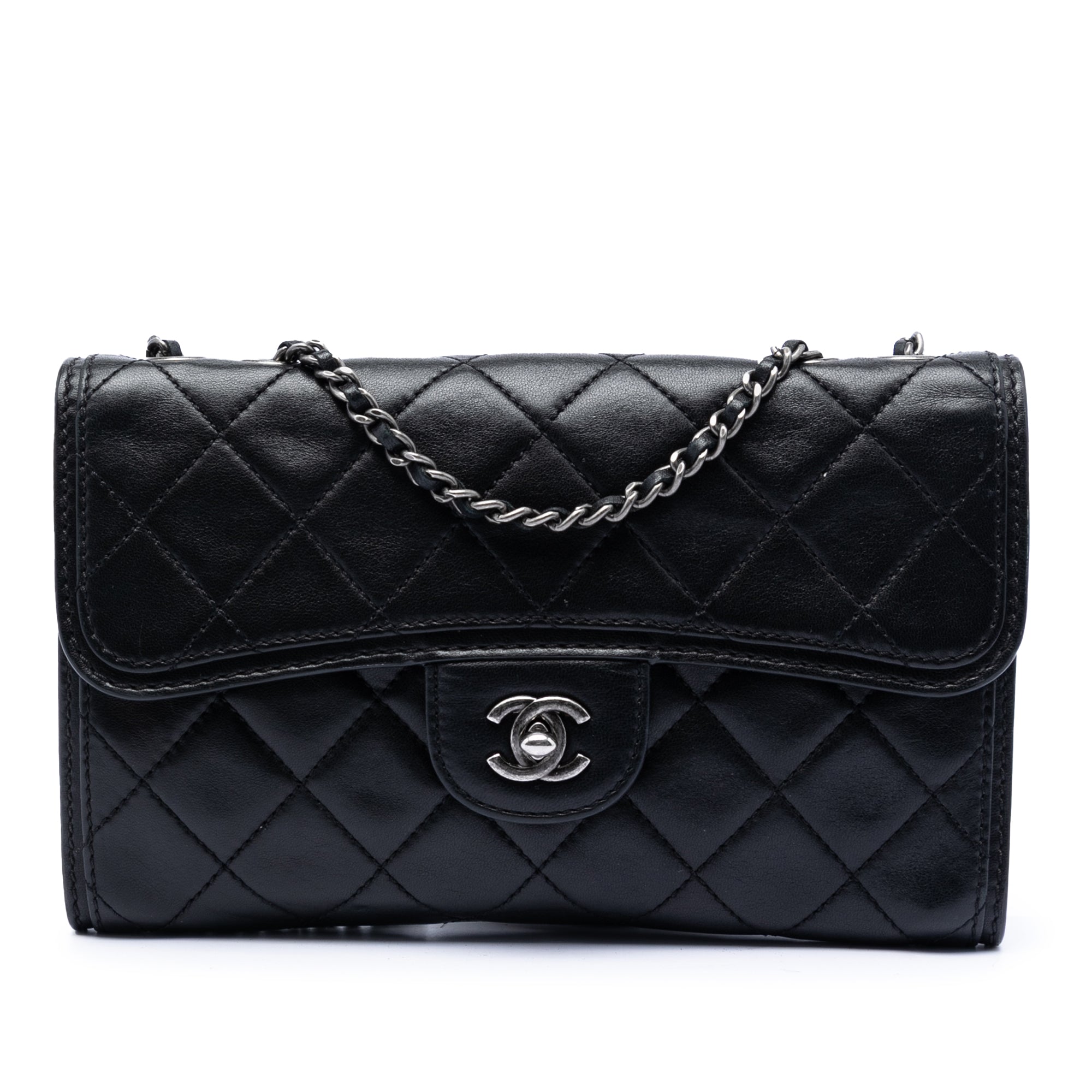Small Quilted Lambskin Citizen Zip Flap