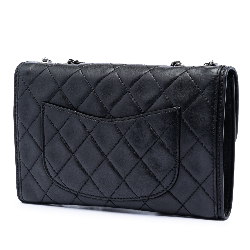 Small Quilted Lambskin Citizen Zip Flap