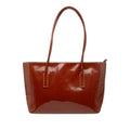 Textured Patent St Grana Paglia Tote