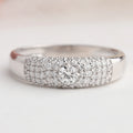 Mens Brilliant Round Cluster Diamond Ring