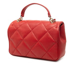 Small Lambskin Easy Carry Flap