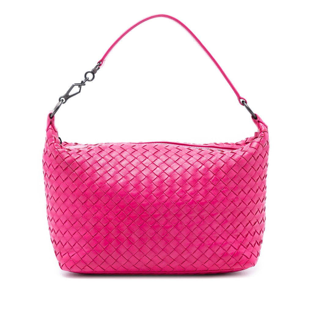 Small Nappa Intrecciato Shoulder Bag