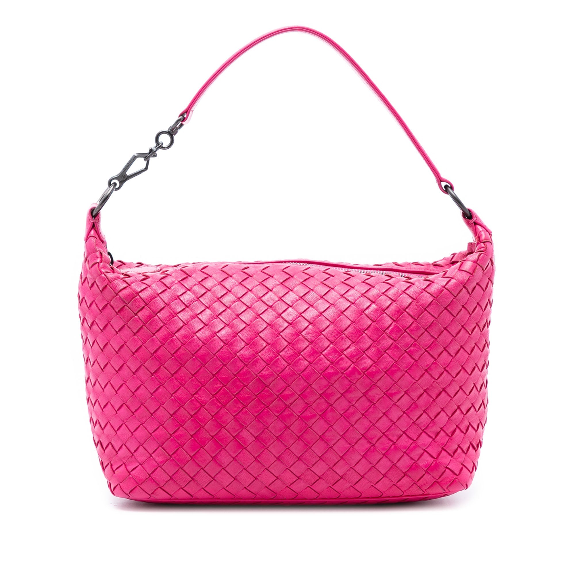 Small Nappa Intrecciato Shoulder Bag