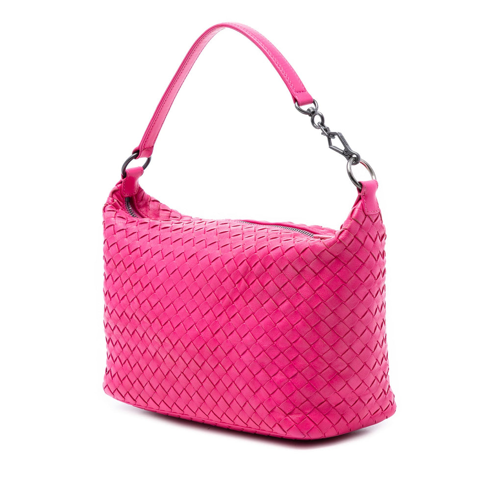 Small Nappa Intrecciato Shoulder Bag