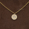 Star Round Cut Lab Grown Diamond Pendant
