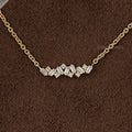 Baguette And Round Lab Diamond Pendant