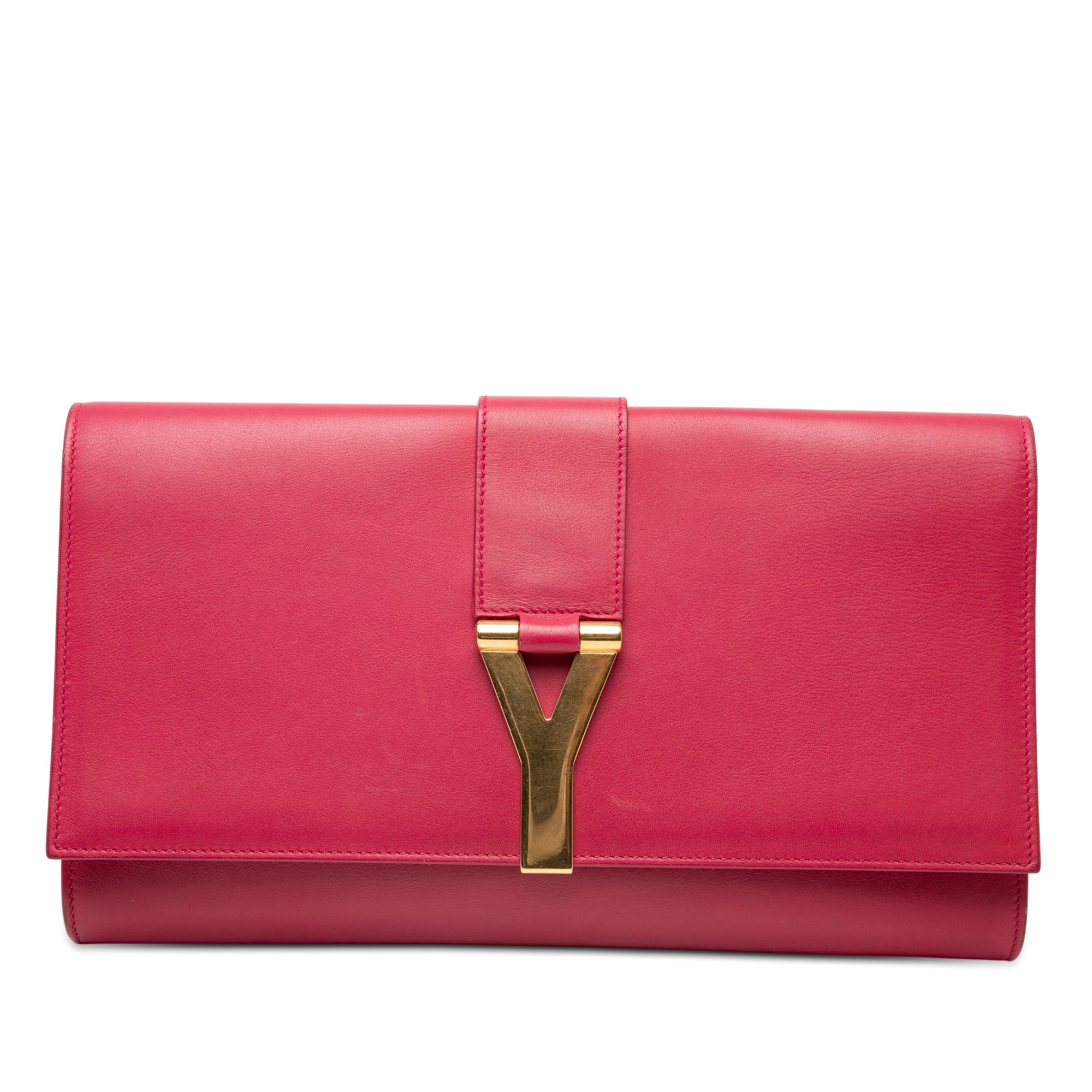 Leather Chyc Ligne Clutch