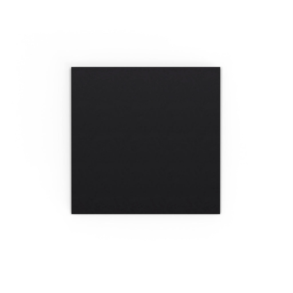 Black Gummed V-Flap Envelope (116 x 116 mm)
