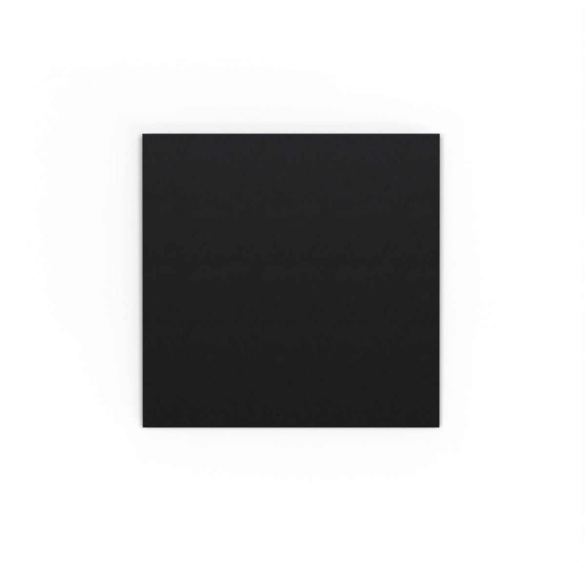Black Gummed V-Flap Envelope (116 x 116 mm)