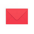 B6 Bright Red Gummed V-Flap Envelope (125 x 175mm)