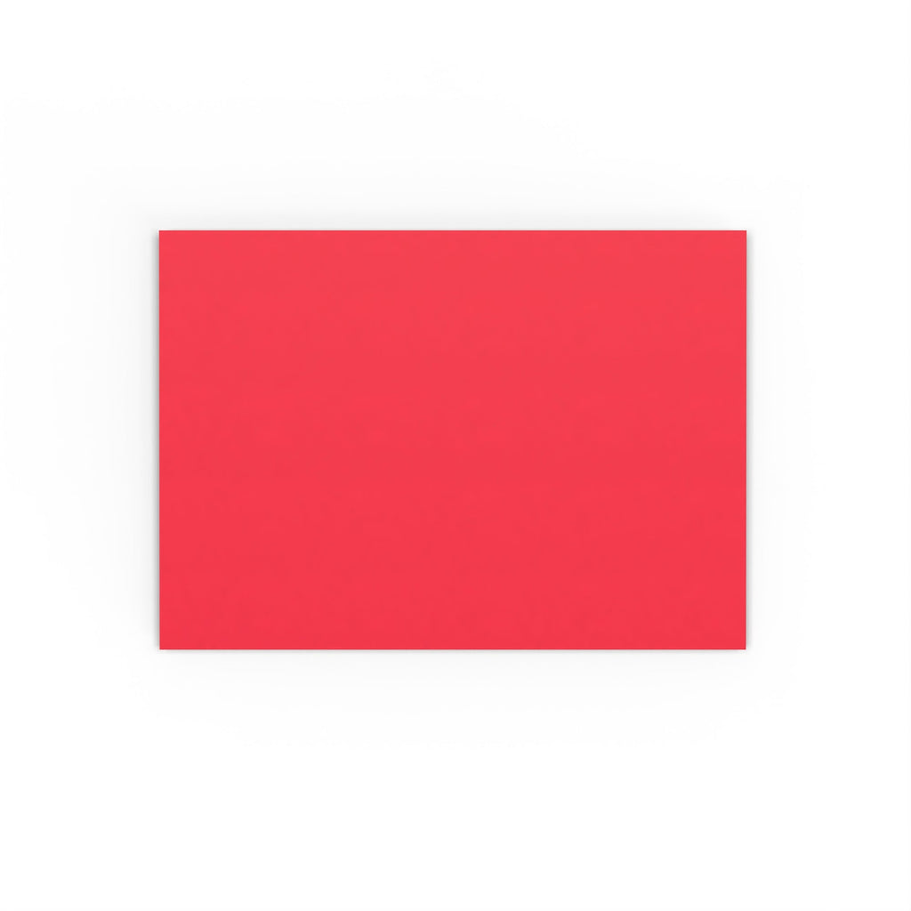B6 Bright Red Gummed V-Flap Envelope (125 x 175mm)