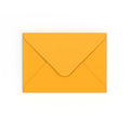 Dark Yellow Gummed V-Flap Envelope (125 x 175mm)