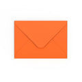 B6 Orange Gummed V-Flap Envelope (125 x 175 mm)