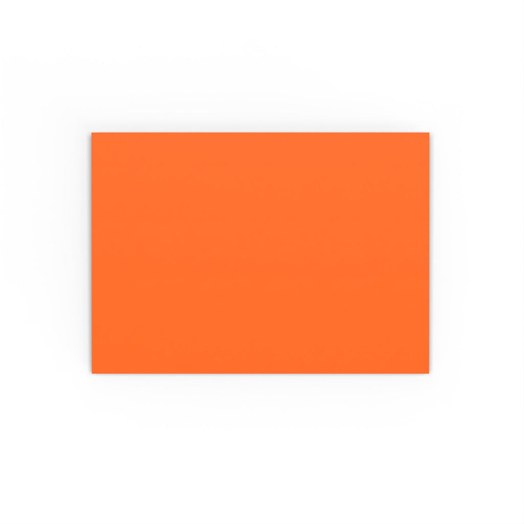 B6 Orange Gummed V-Flap Envelope (125 x 175 mm)