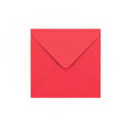 Bright Red Gummed V-Flap Envelope (130 x 130mm)