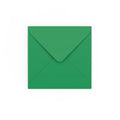 Dark Green Gummed V-Flap Envelope (130 x 130mm)