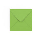 Mid Green Gummed V-Flap Envelope (130 x 130mm)