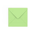 Pale Green Gummed V-Flap Envelope (130 x 130mm)