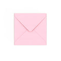 Pale Pink Gummed V-Flap Envelope (130 x 130mm)