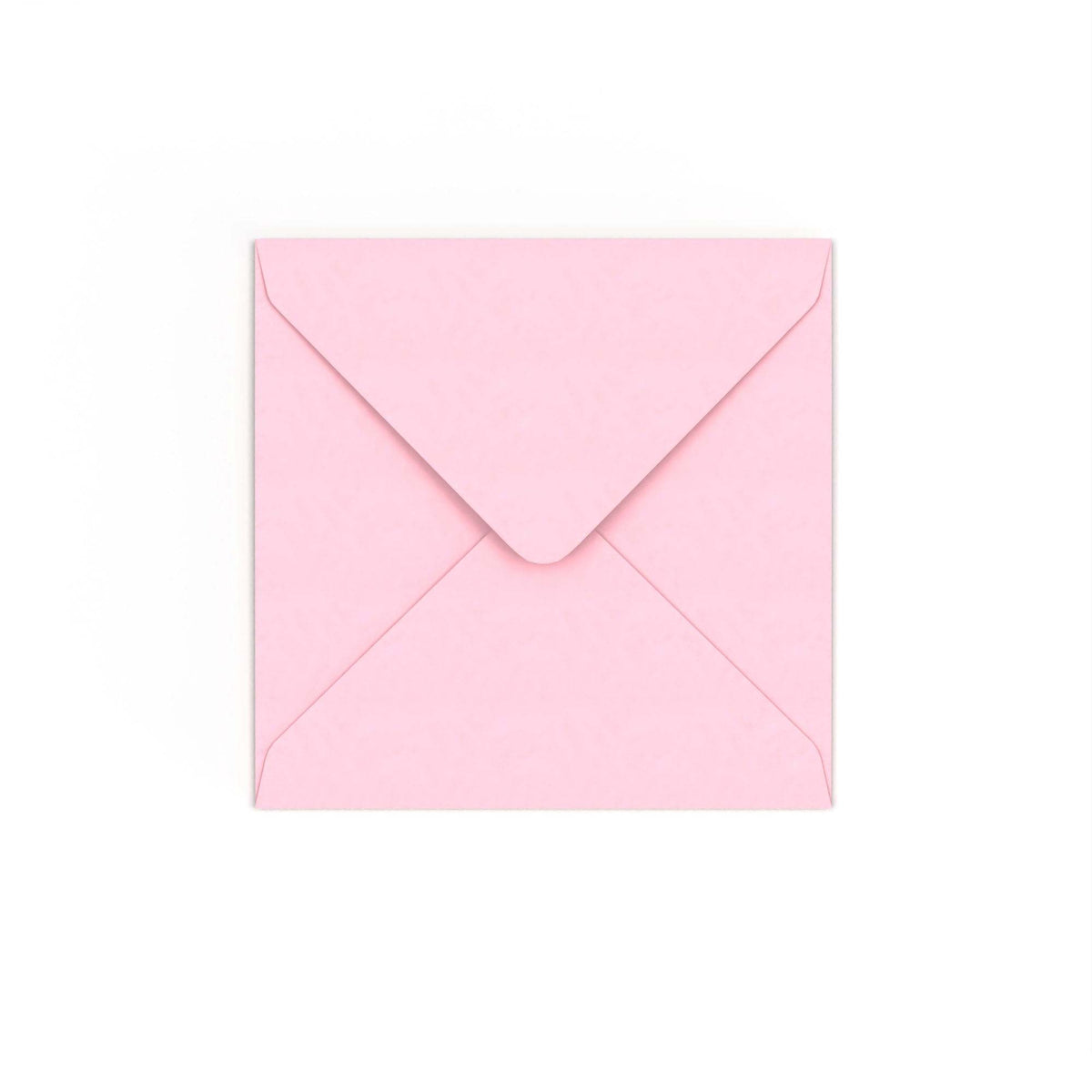 Pale Pink Gummed V-Flap Envelope (130 x 130mm)