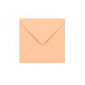 Salmon Pink Gummed V-Flap Envelope (130 x 130mm)