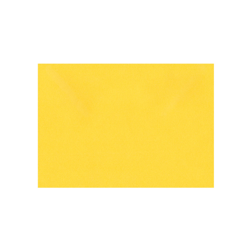 Mid Yellow Gummed V-Flap Envelope (133 x 184mm)