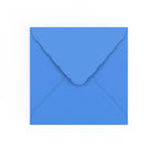 Bright Blue Gummed V-Flap Envelope (155 x 155mm)