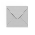Pale Grey Gummed V-Flap Envelope (155 x 155mm)
