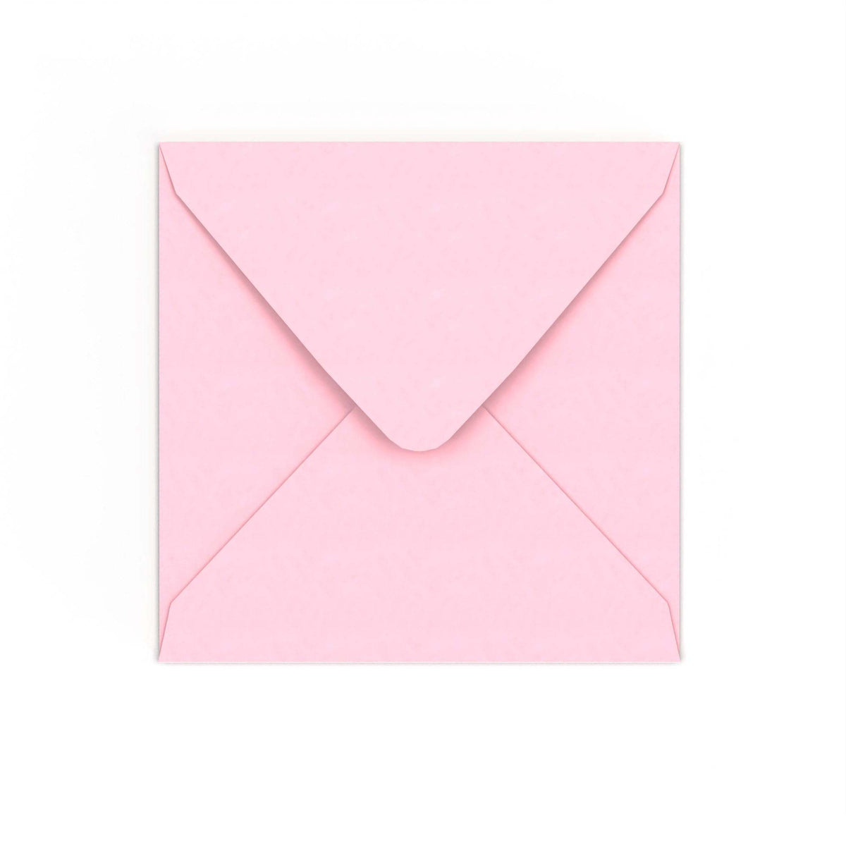 Pale Pink Gummed V-Flap Envelope (155 x 155mm)