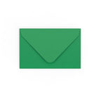 Dark Green Gummed V-Flap Envelope (65 x 94mm)