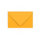 Dark Yellow Gummed V-Flap Envelope (65 x 94mm)