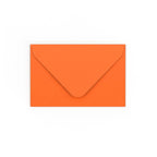 Orange Gummed V-Flap Envelope (65 x 94mm)