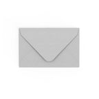 Pale Grey Gummed V-Flap Envelope (65 x 94mm)