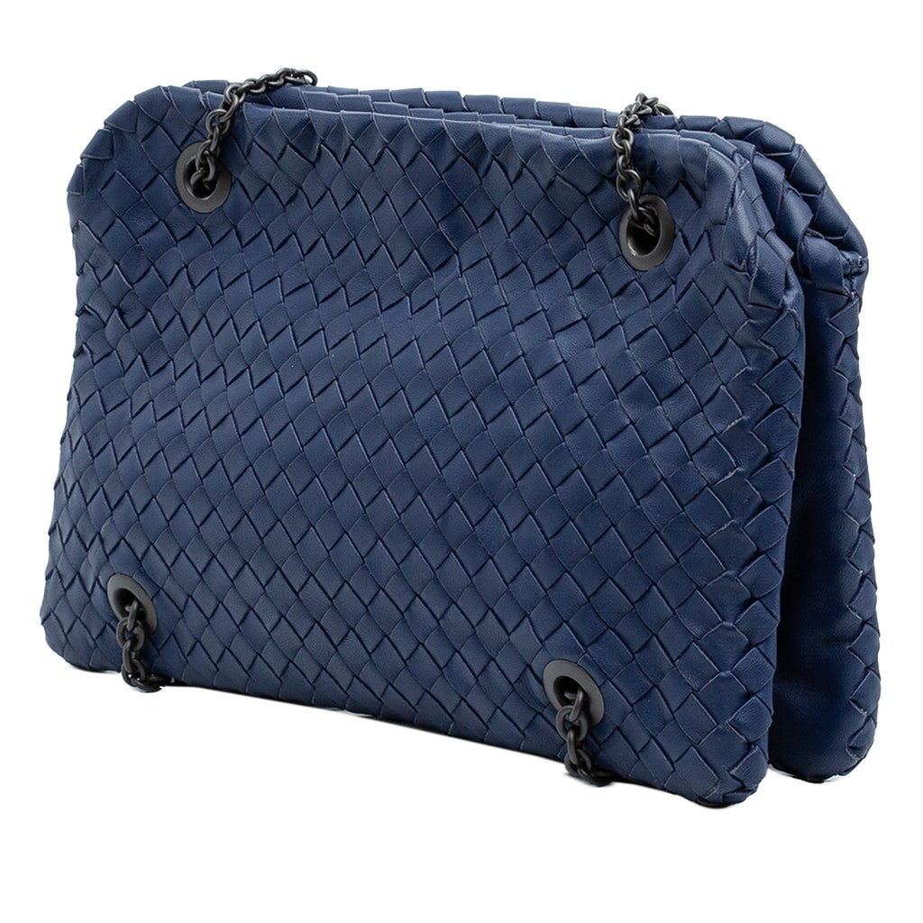 Nappa Intrecciato Duo Shoulder Bag
