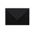 C6 Black Gummed V-Flap Envelope (114 X 162 mm)