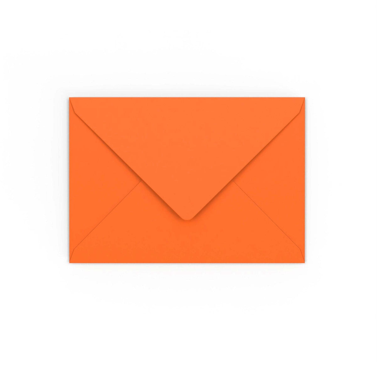 C6 Orange Gummed V-Flap Envelope (114 x 162mm)