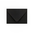 C7 Black Gummed V-Flap Envelope (82 x 113 mm)