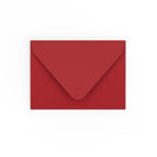 C7 Dark Red Gummed V-Flap Envelope (82 x 113mm)
