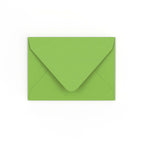 C7 Mid Green Gummed V-Flap Envelope (82 x 113mm)