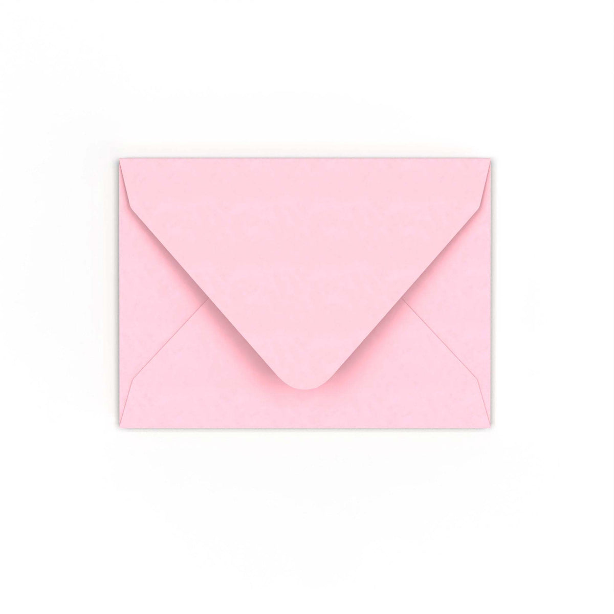 C7 Pale Pink Gummed V-Flap Envelope (82 x 113mm)