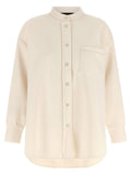 Fabiana Filippi Scuba Cashmere Shirt — Cream