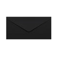 DL Black Gummed V-Flap Envelope (110 x 220 mm)